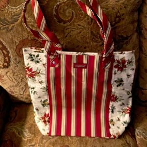 Longaberger Large Christmas Tote